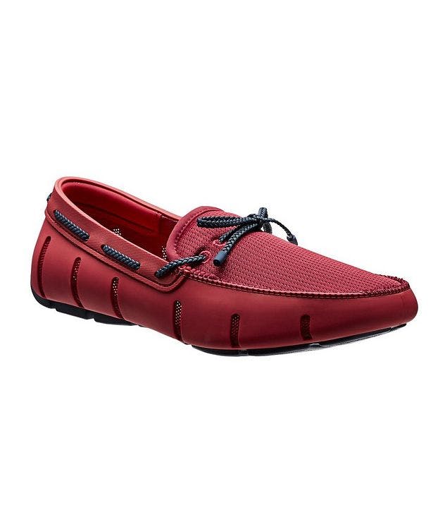Braided Lace-Up Loafers picture 1