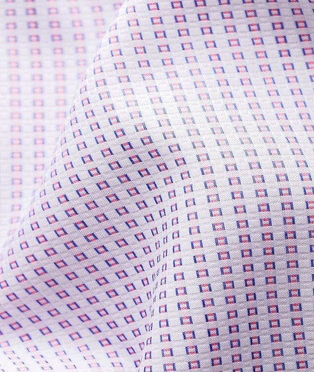 Contemporary Fit Micro-Cube Dress Shirt picture 3