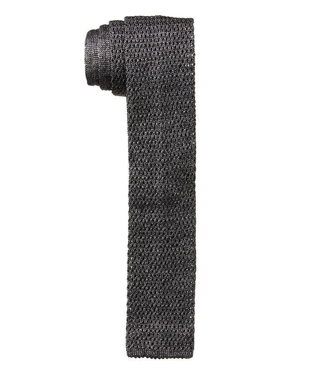 Cravate en soie tricotée picture 1