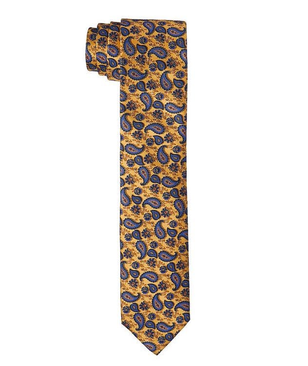 Paisley Printed Silk Tie picture 1