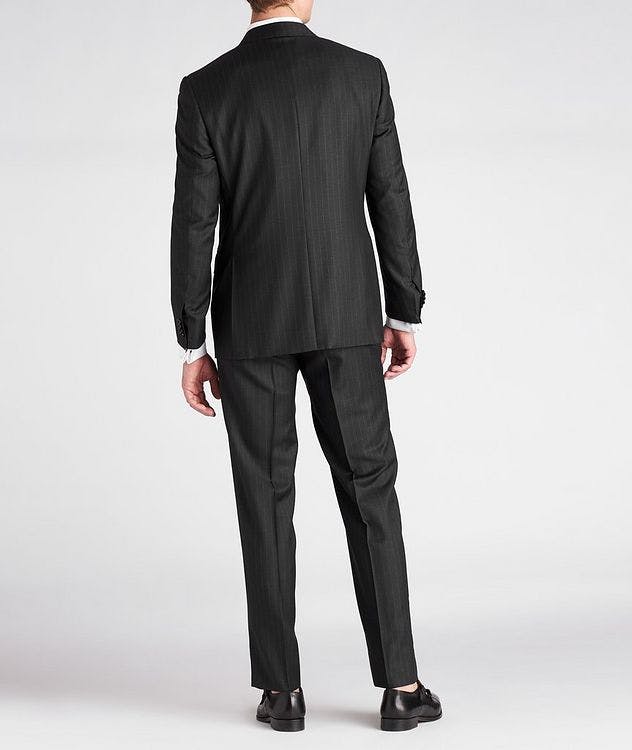 Contemporary Fit Pinstriped Wool Suit picture 3