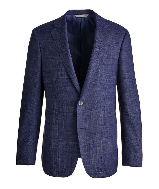 Cosmo Mélange Wool Silk Linen Sports Jacket picture 1