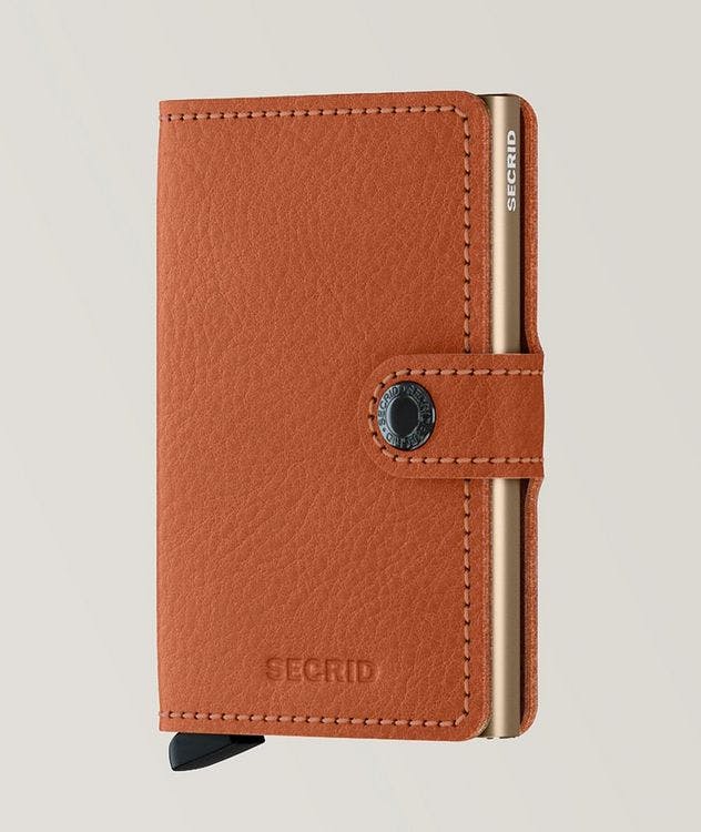 Vegetable-Tanned Leather Miniwallet picture 1