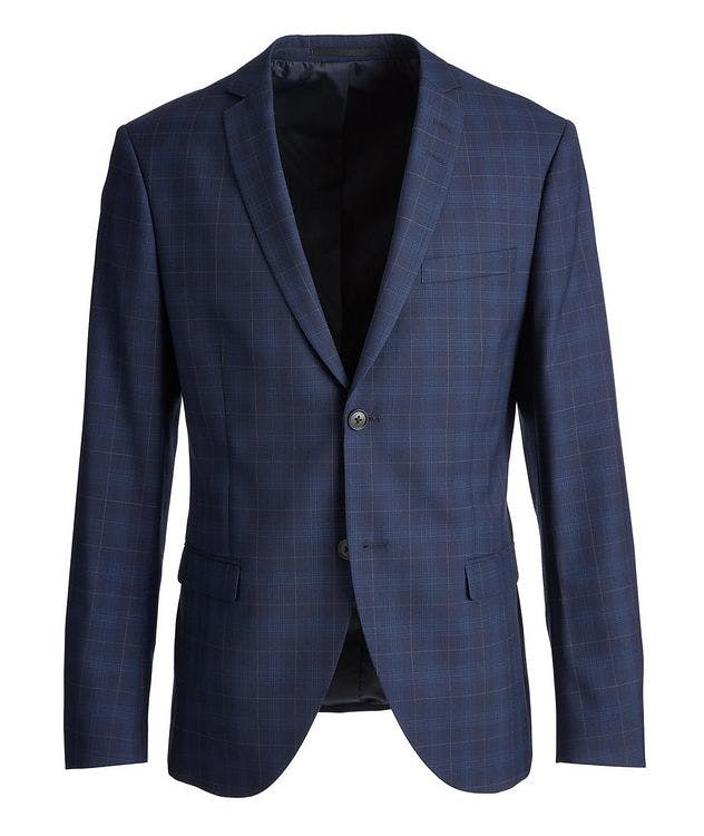 Slim-Fit S.Jules Checked Wool-Blend Suit picture 1