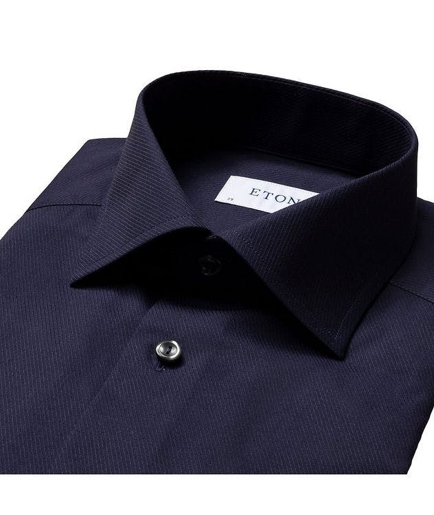 Contemporary Fit Textured Twill Shirt picture 5