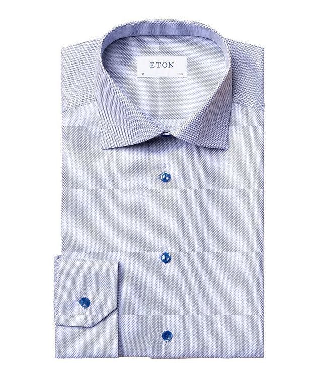 Slim Fit Textured Twill Shirt picture 1