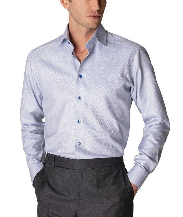 Slim Fit Textured Twill Shirt picture 2