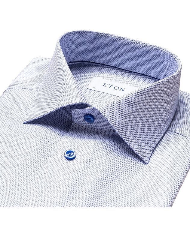 Slim Fit Textured Twill Shirt picture 6