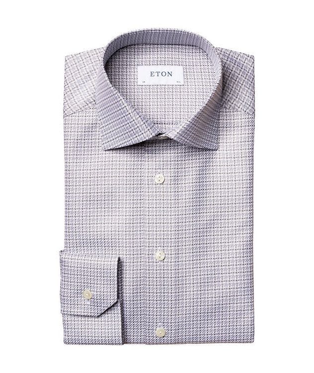 Slim Fit Houndstooth Shirt picture 1