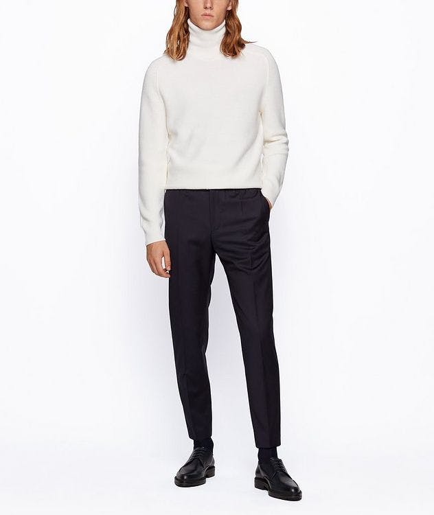 Banks Slim-Fit Drawstring Trousers picture 5