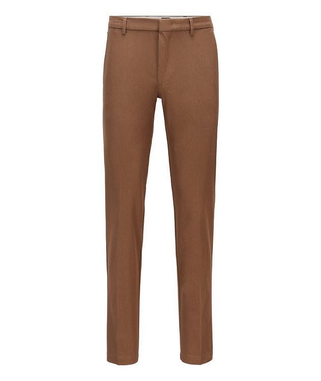 Slim Fit Travel Stretch-Twill Pants picture 1