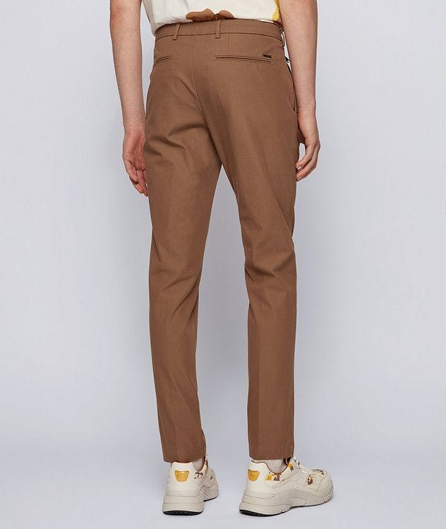 Slim Fit Travel Stretch-Twill Pants picture 3
