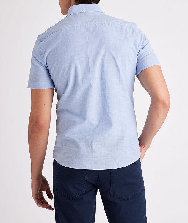 Contemporary-Fit Short-Sleeve Cotton Shirt picture 3