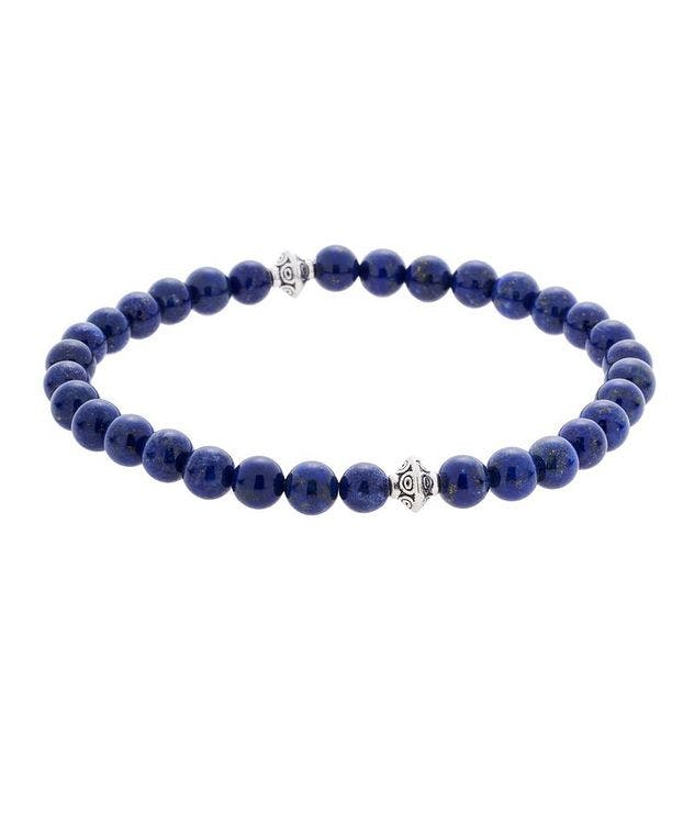Bracelet de billes de lapis-lazuli picture 1