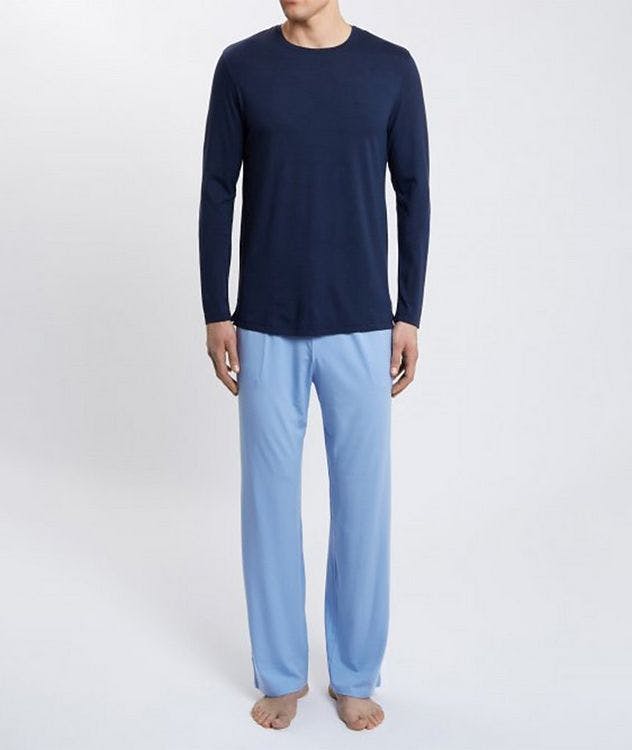Basel Long-Sleeve Stretch-Micromodal T-Shirt picture 3