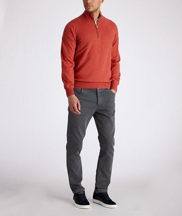 Half-Zip Cashmere Sweater picture 5