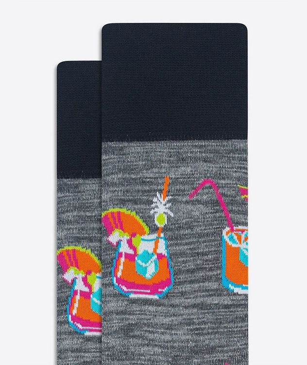 Printed Dress Socks picture 2