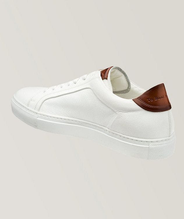 Soft Tumbled Leather Low-Tops picture 2