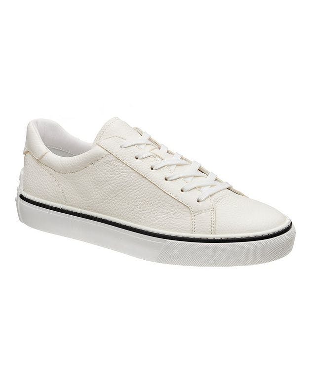 Leather Low-Top Sneakers picture 1
