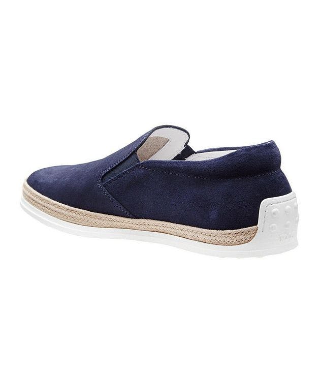 Suede Espadrille Slip-Ons picture 2