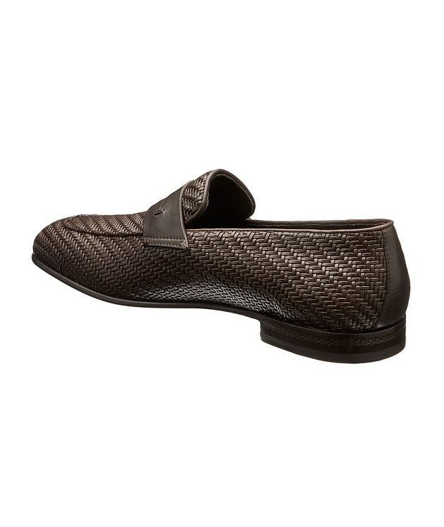 L'Asola Woven Leather Loafers picture 2
