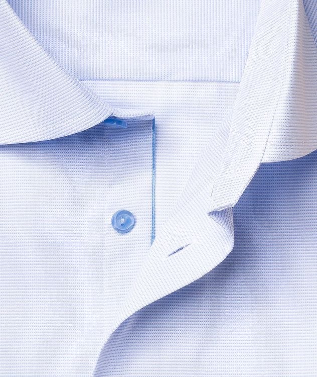 Slim-Fit Textured Dress Shirt picture 6