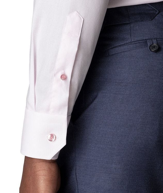 Slim-Fit Textured Dress Shirt picture 5