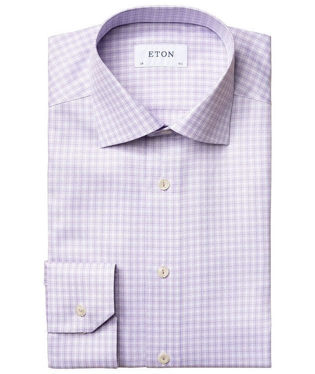 Slim-Fit Checked Dress Shirt picture 1