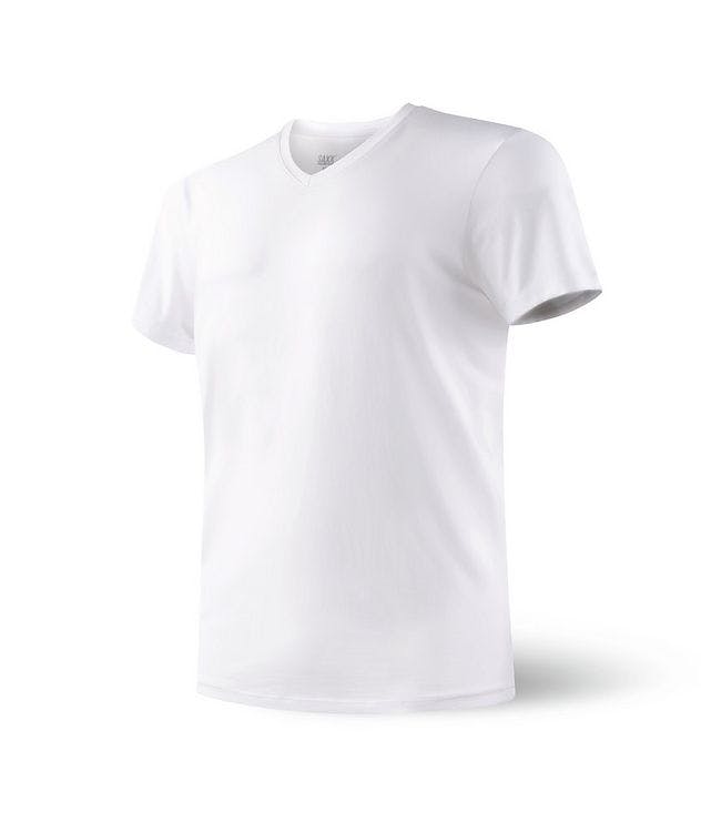 Undercover Cotton-Modal V-Neck T-Shirt picture 1