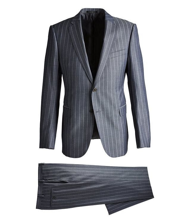 M-Line Striped Wool-Blend Suit picture 1