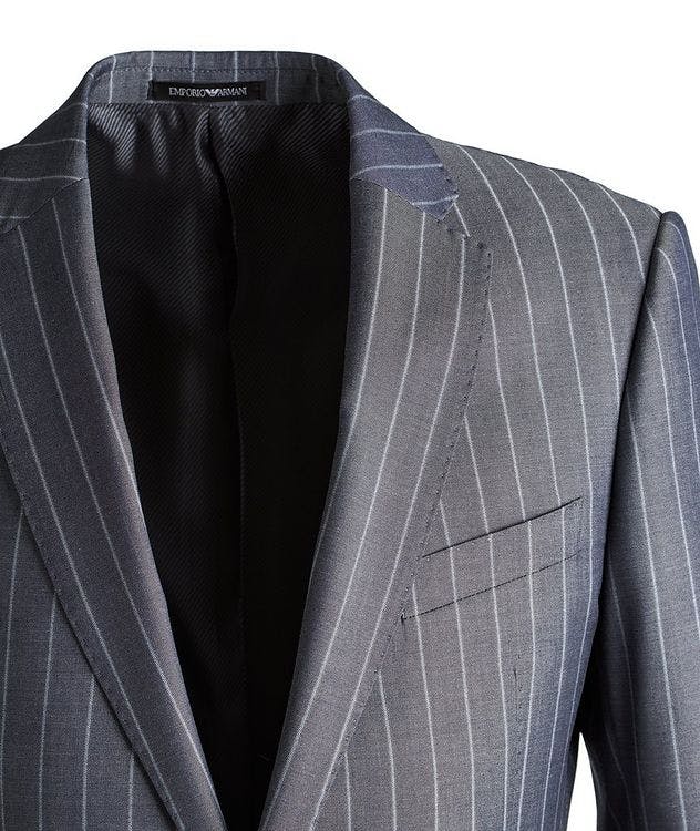 M-Line Striped Wool-Blend Suit picture 3