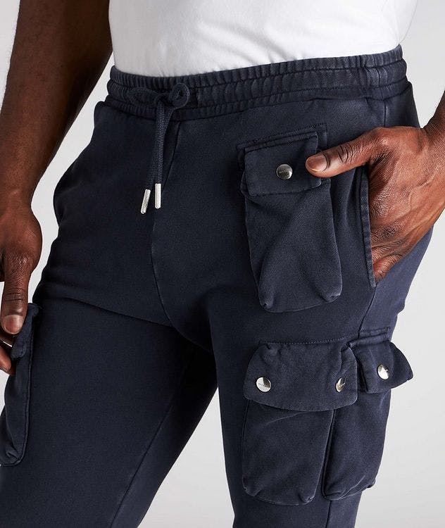 Pantalon sport P-Tarpock en coton à poches cargo picture 4