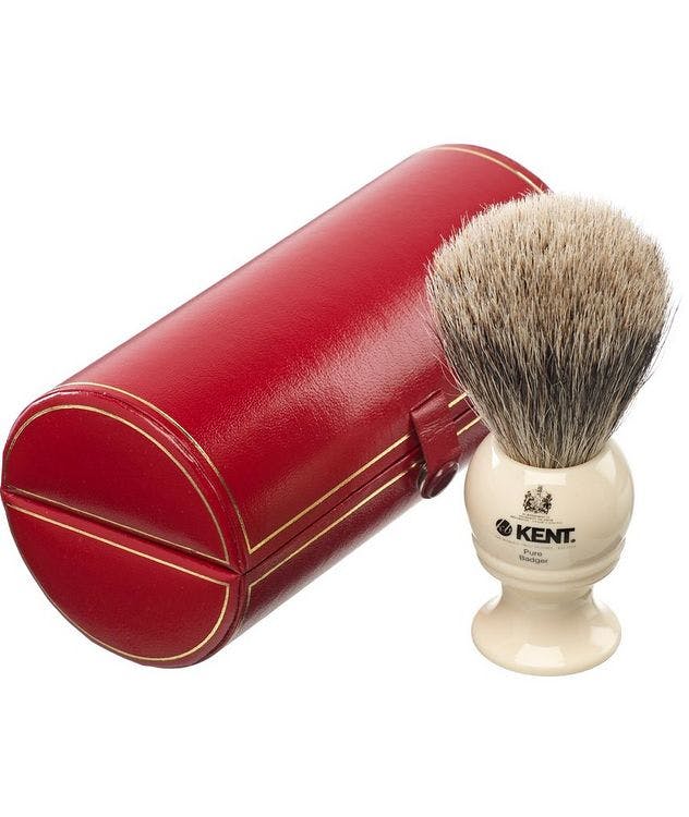 Kent Shaving Brush, Pure Grey Badger, Medium picture 1