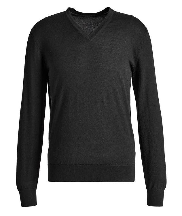 V-Neck Cashmere-Silk Sweater picture 1