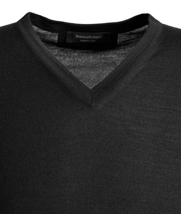 V-Neck Cashmere-Silk Sweater picture 2