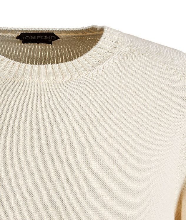 Cotton-Silk Knit Sweater picture 3