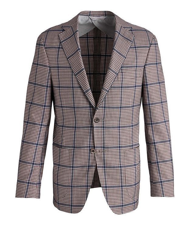Supersoft Checked Icewool&Silk Sports Jacket  picture 1