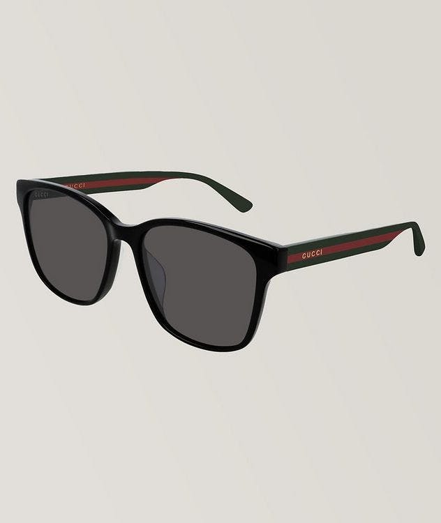 Shiny Web Classic Square Sunglasses picture 1