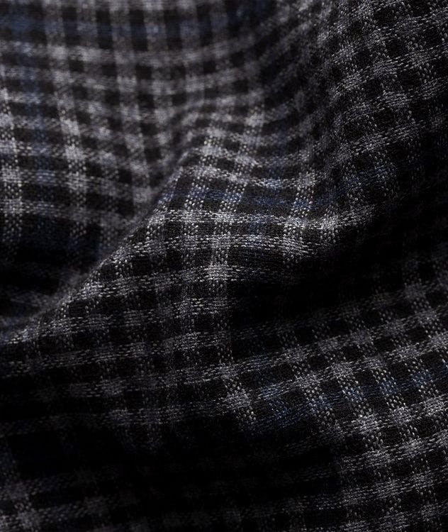Veste-chemise en coton, laine et cachemire à carreaux picture 6