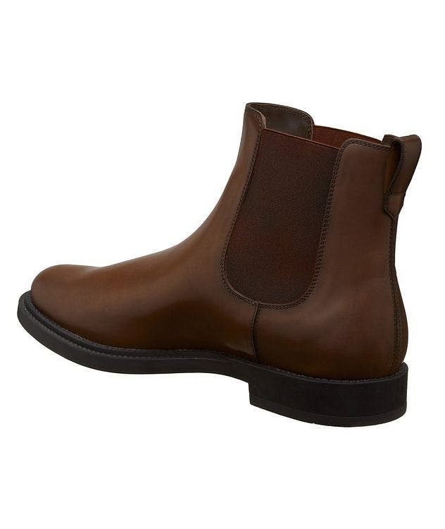 Brushed Leather Chelsea Boots picture 2