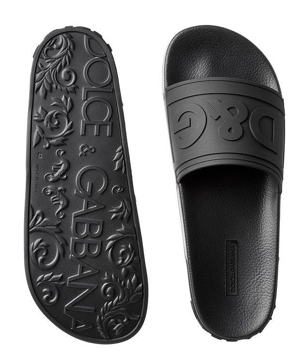 Sandale en caoutchouc avec logos picture 3