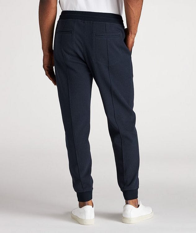 Cotton Pleated Drawstring Joggers picture 3