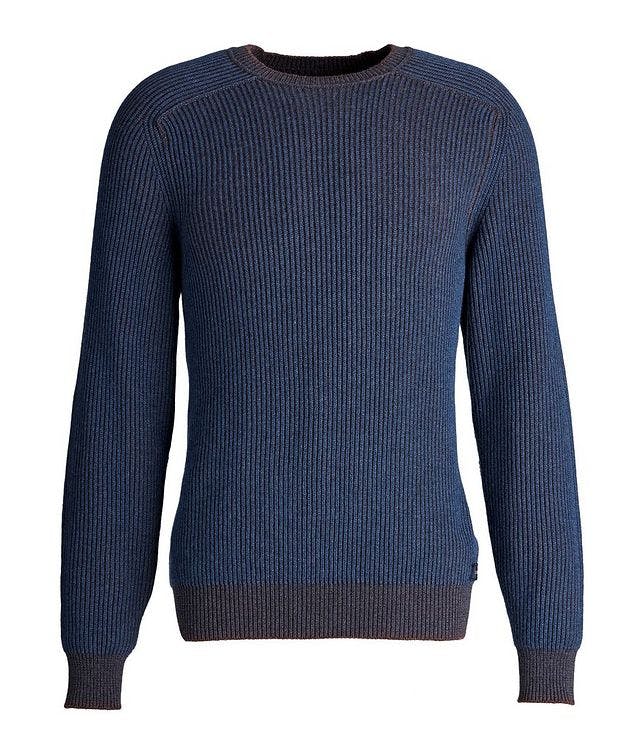 Reversible Ribbed Cashmere Sweater picture 1