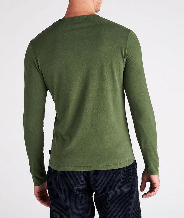 Long-Sleeve Cotton-Blend T-Shirt picture 3