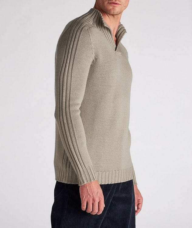 Wool Mock Neck Sweater picture 5