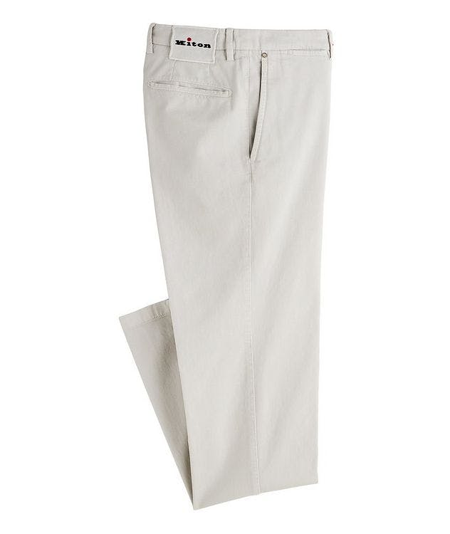 Stretch Cotton-Cashmere Chinos picture 1