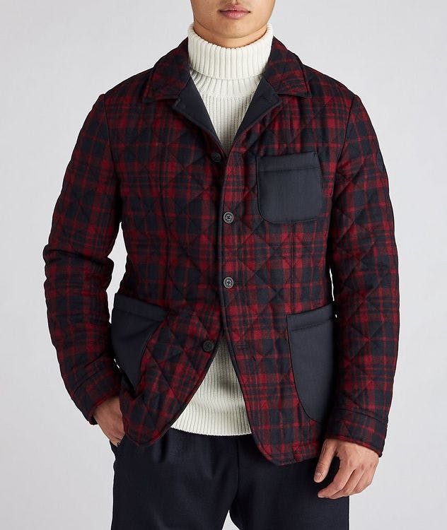 Hantory Quilted Wool-Blend Sports Jacket picture 2
