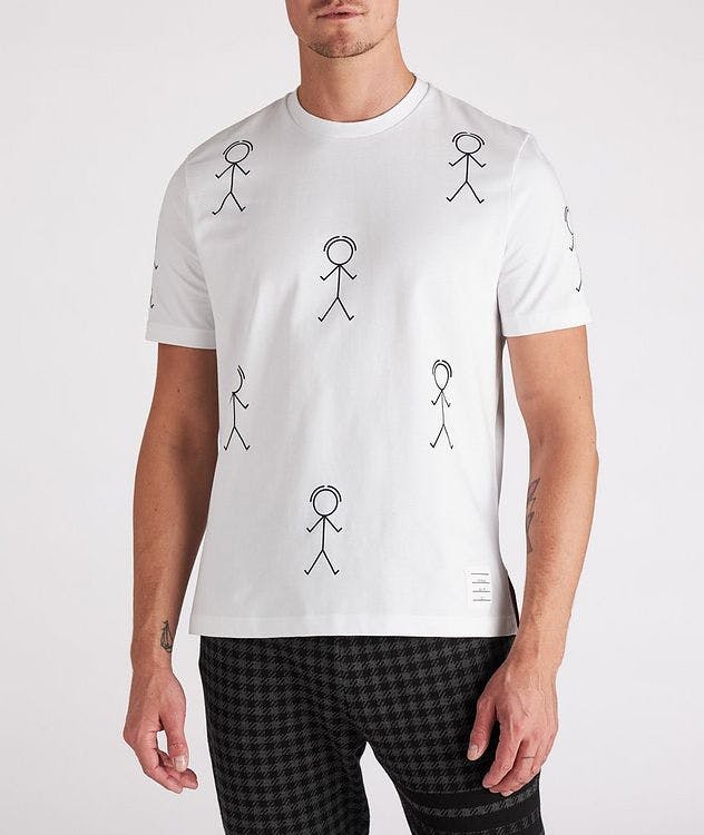 Mr. Thom Icon Print Half Drop Cotton T-Shirt picture 2