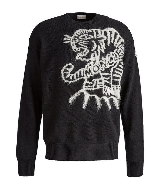 Tiger-Print Wool Sweater picture 1