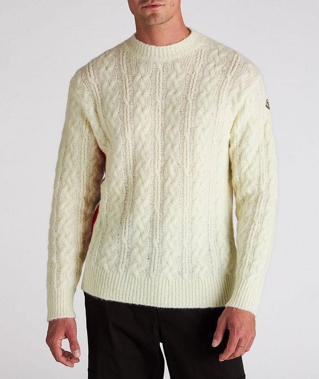 Girocollo Tricot Wool-Blend Sweater picture 2